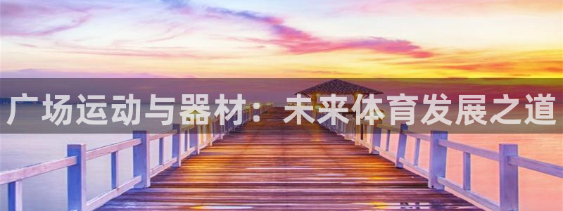 熊猫体育娱乐平台：广场运动与器材：未来体育发展之道