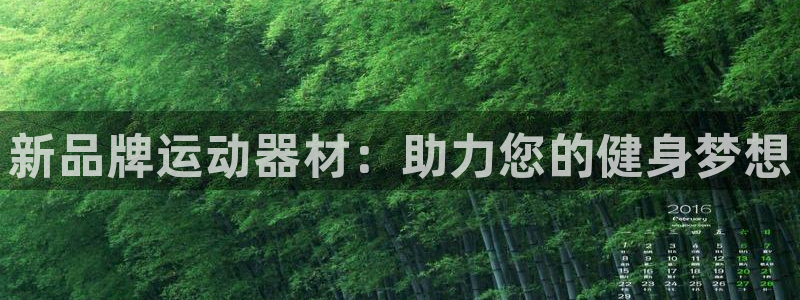 熊猫体育官网下载招商电话是多少啊：新品牌运动器材：助力您的健