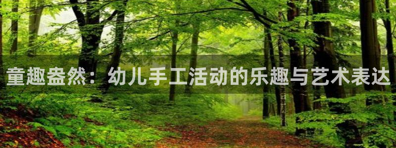 熊猫体育集团官网首页：童趣盎然：幼儿手工活动的乐趣与艺术表达