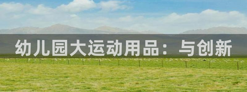 熊猫体育官方：幼儿园大运动用品：与创新